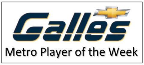 Galles Metro Player of the Week Logo